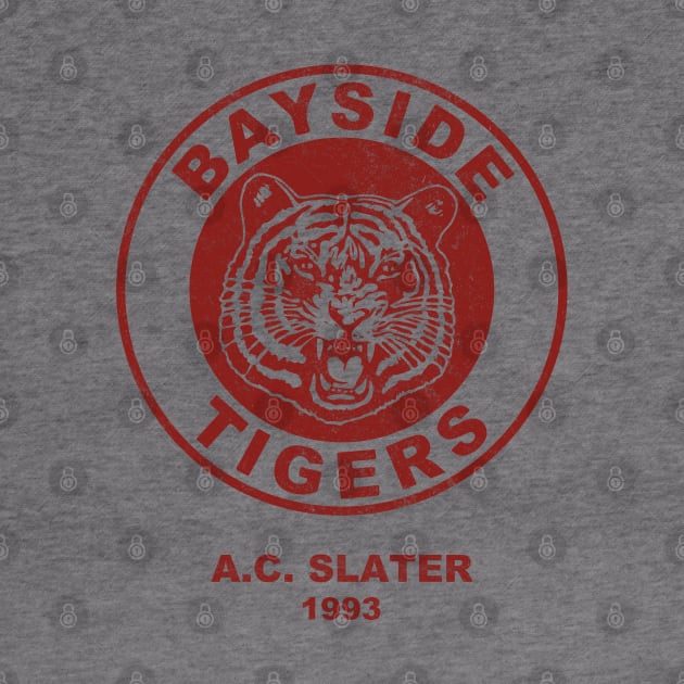 Bayside Tigers A.C. Slater 1993 - vintage logo by BodinStreet